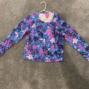 Girls size large Lilly Pulitzer  sweatshirt with pockets